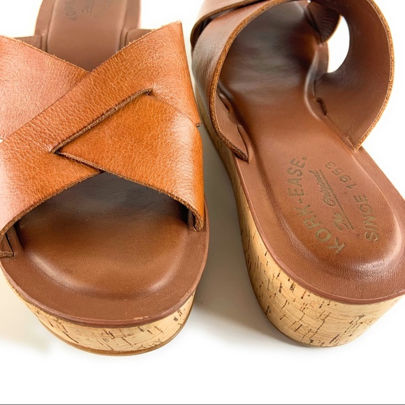 Kork Ease Sandal Slip On Cork Wedges - Picture 4 of 6